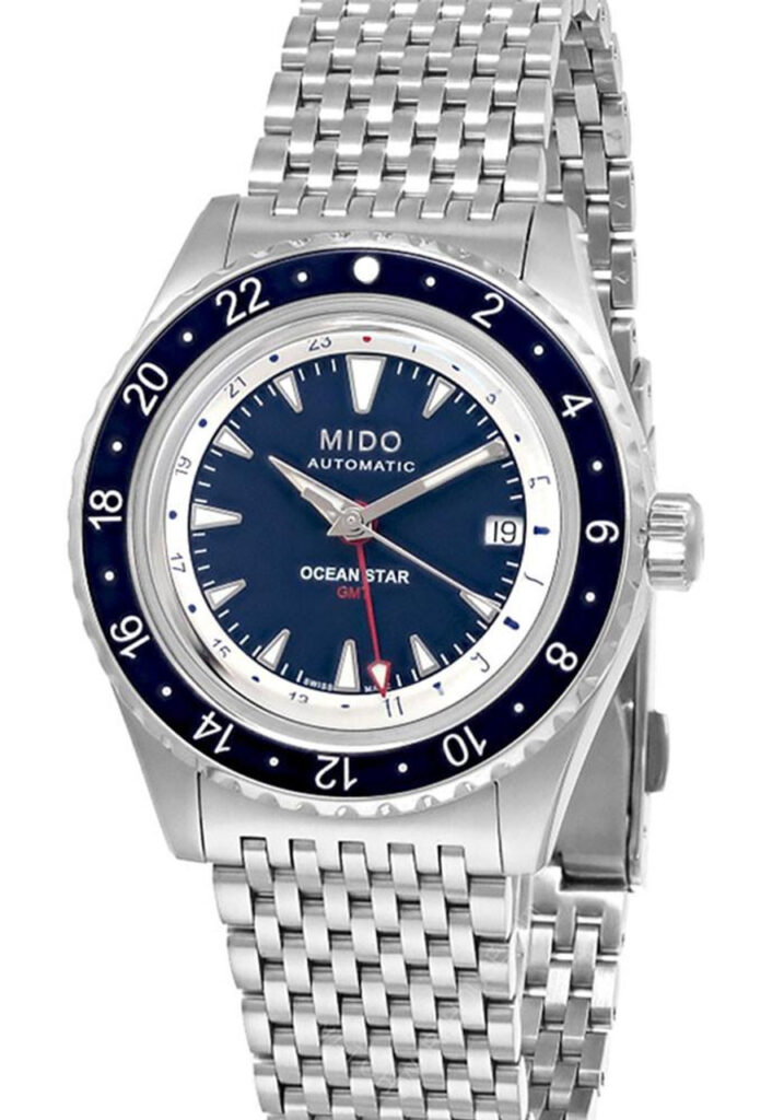 Five Serious Dive Watches Under $2,000 Worth Owning mido watches mido ocean star gmt 40.5mm blue dial mens watch m026.829.18.041.00 m0268291804100 53822